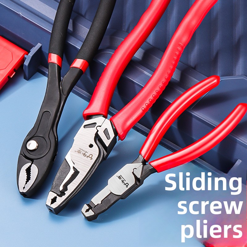 Multi Tool Plier - Multifunctionele schuiftang van industriële kwaliteit -