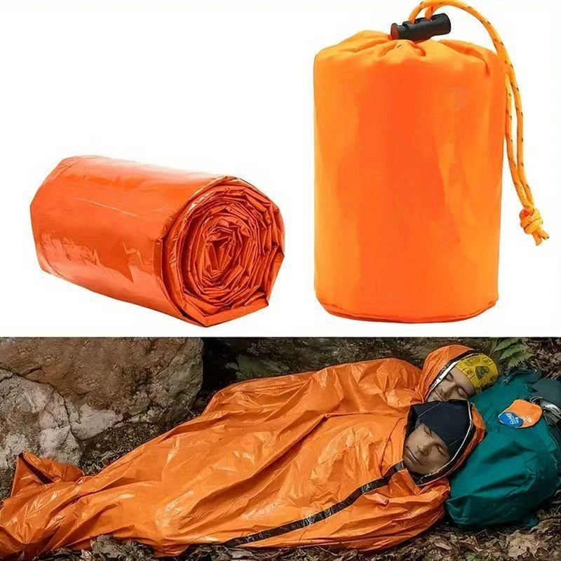 Emergency Mylar Tent - Noodslaapzak Ultra waterdichte Mylar thermische dekens
