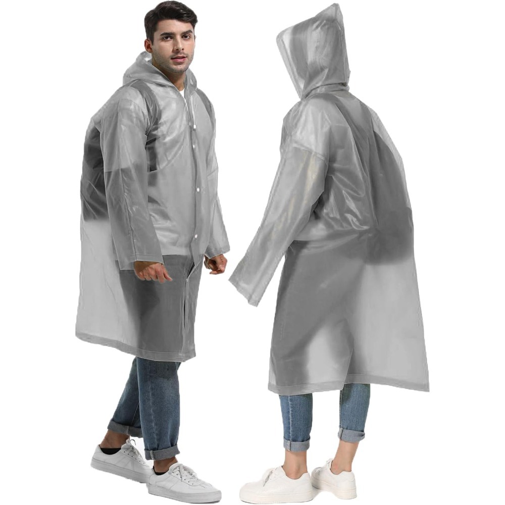 Emergency Poncho Rain - Waterdichte regenjas Outdoor wandelen Draagbare volwassen