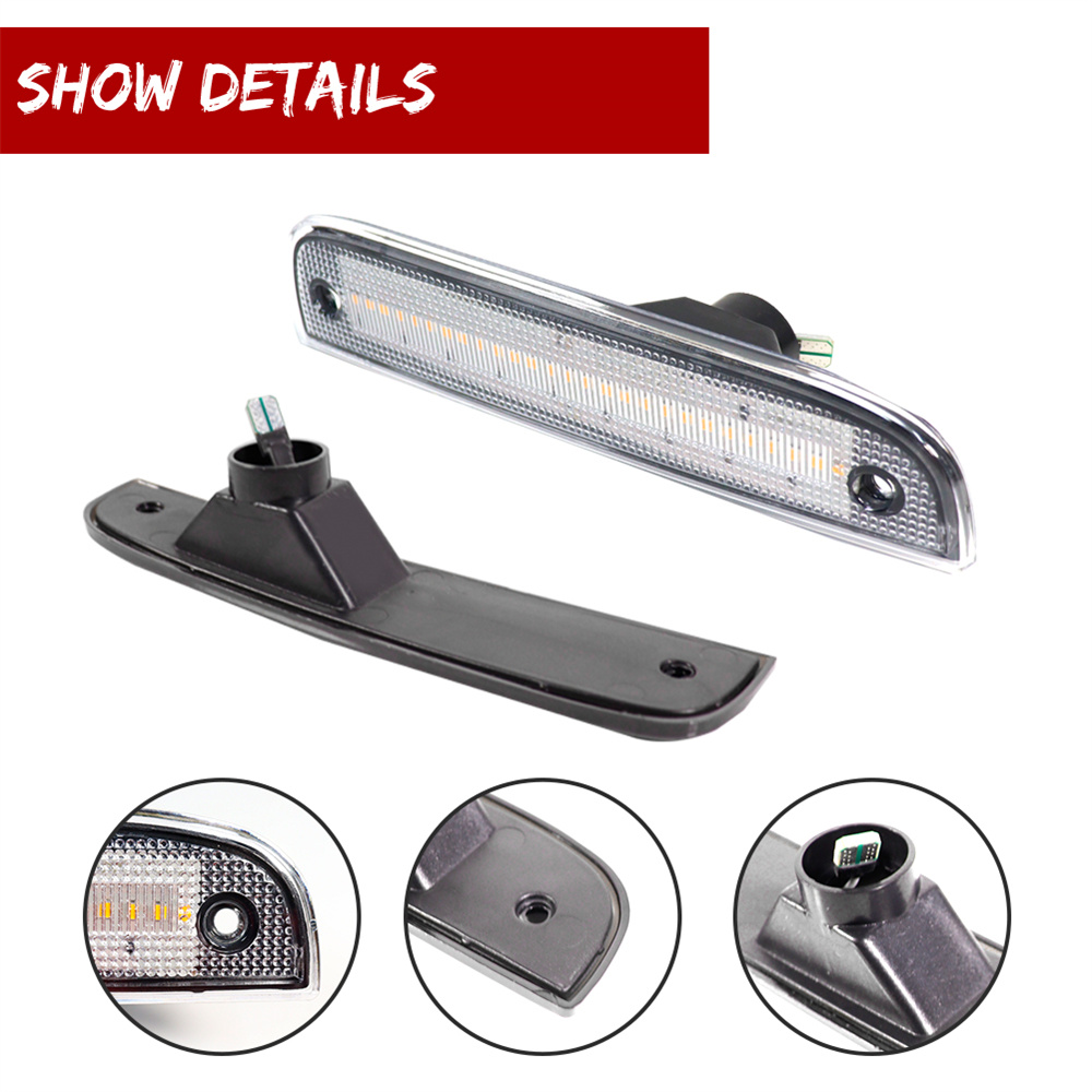 2 Stuks Amber/Wit Led Auto Voo - Signal Flare Kit recensie en prijs