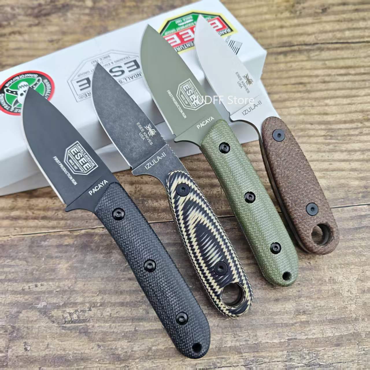ESEE IZULA/ PACAYA Outdoor vas - Bushcraft Knife Fixed recensie en prijs