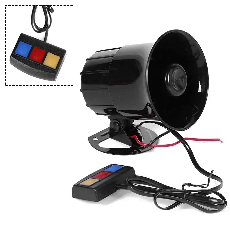 12V 3-toon geluid luid auto cl - Emergency Whistle Loud recensie en prijs